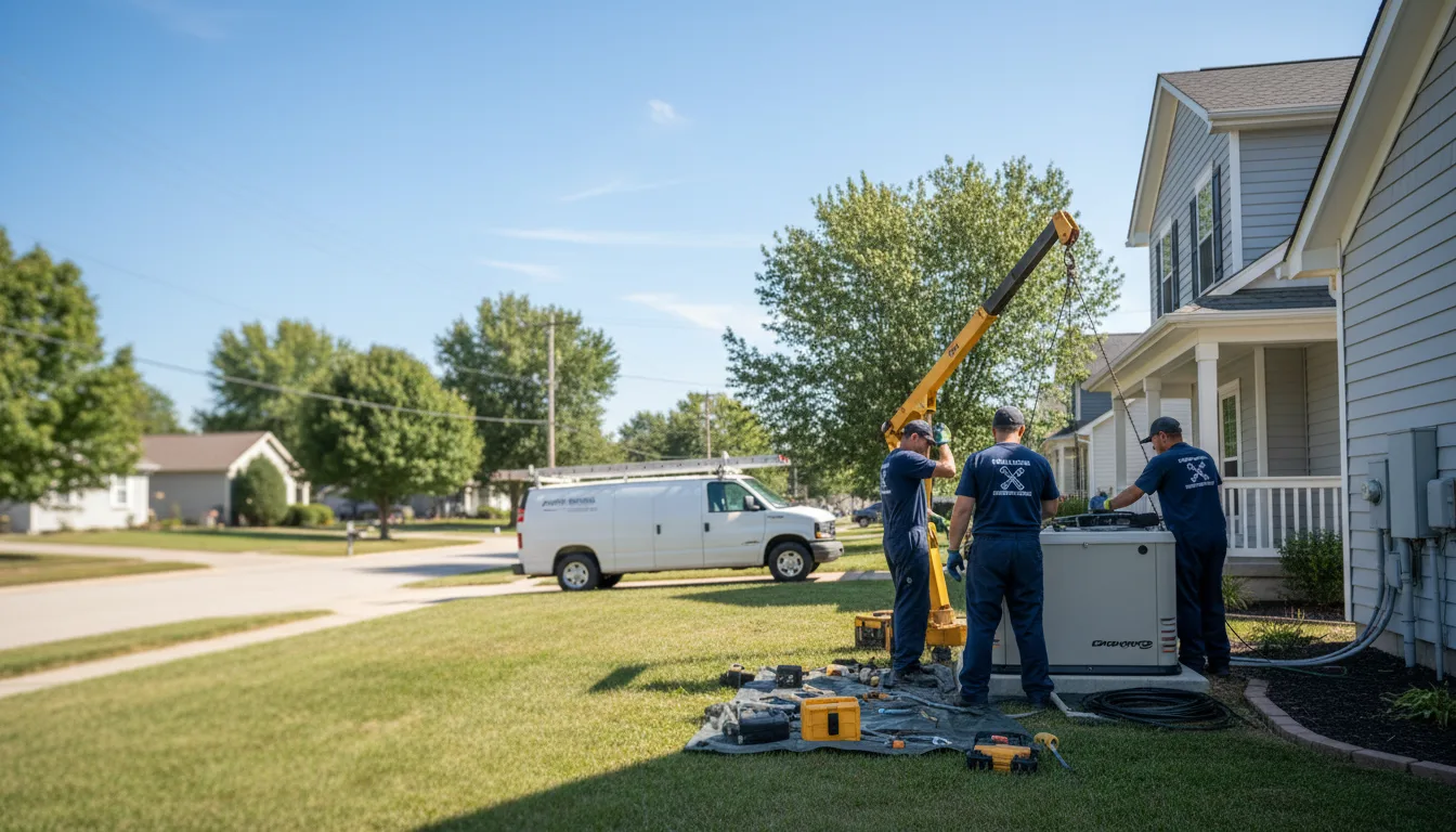 Generator Installation in Knippa, TX near me